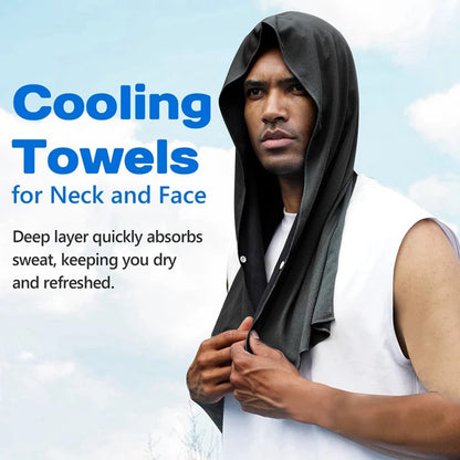 HydroActive Cooling Sports Hoodie Towel