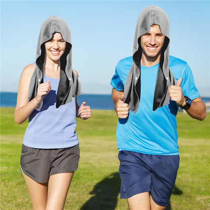 HydroActive Cooling Sports Hoodie Towel